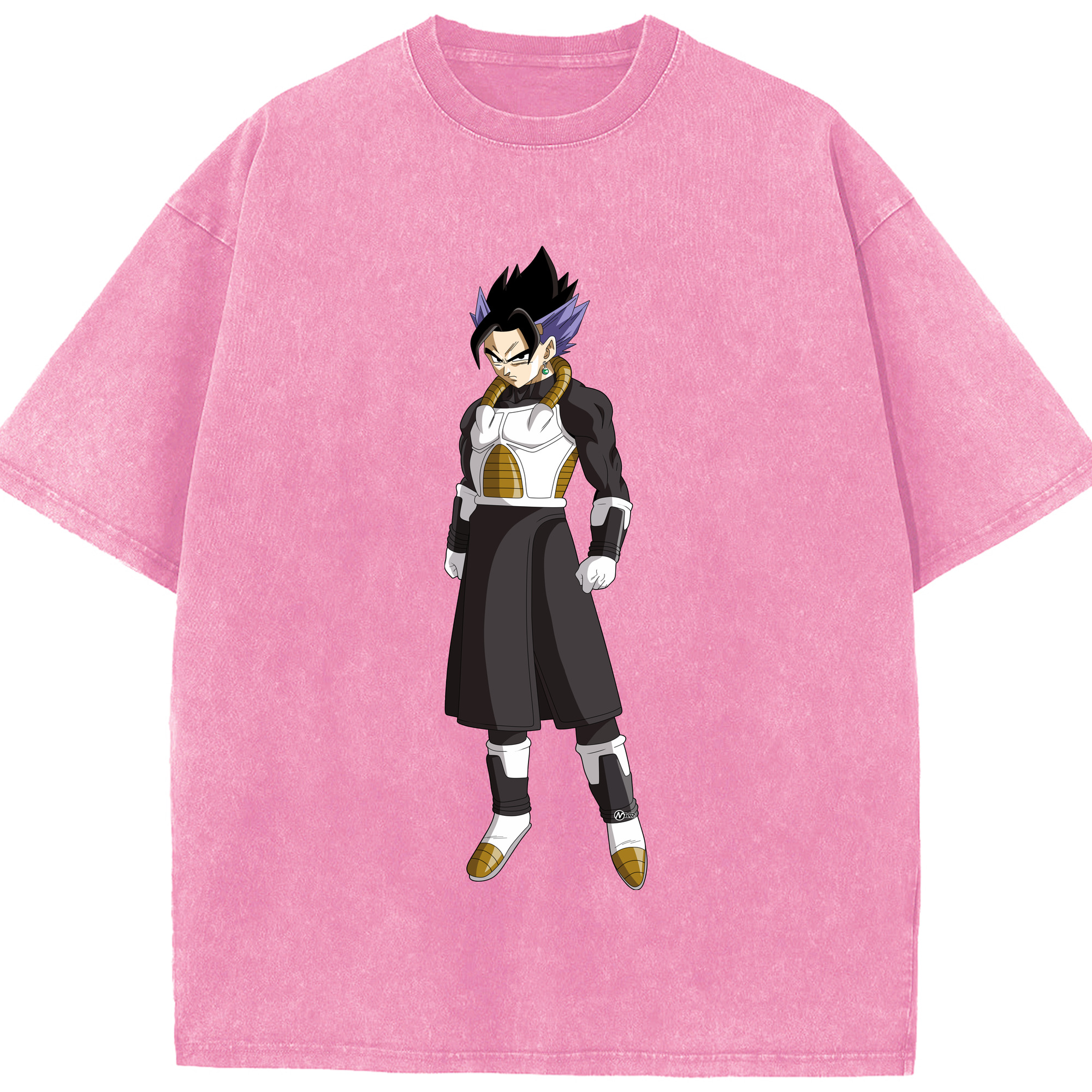 （画像用） ドラゴンボール ベジット DRAGON BALL Vegetto 綿100% ヴィンテージ風 半袖Tシャツ（フロントプリント）